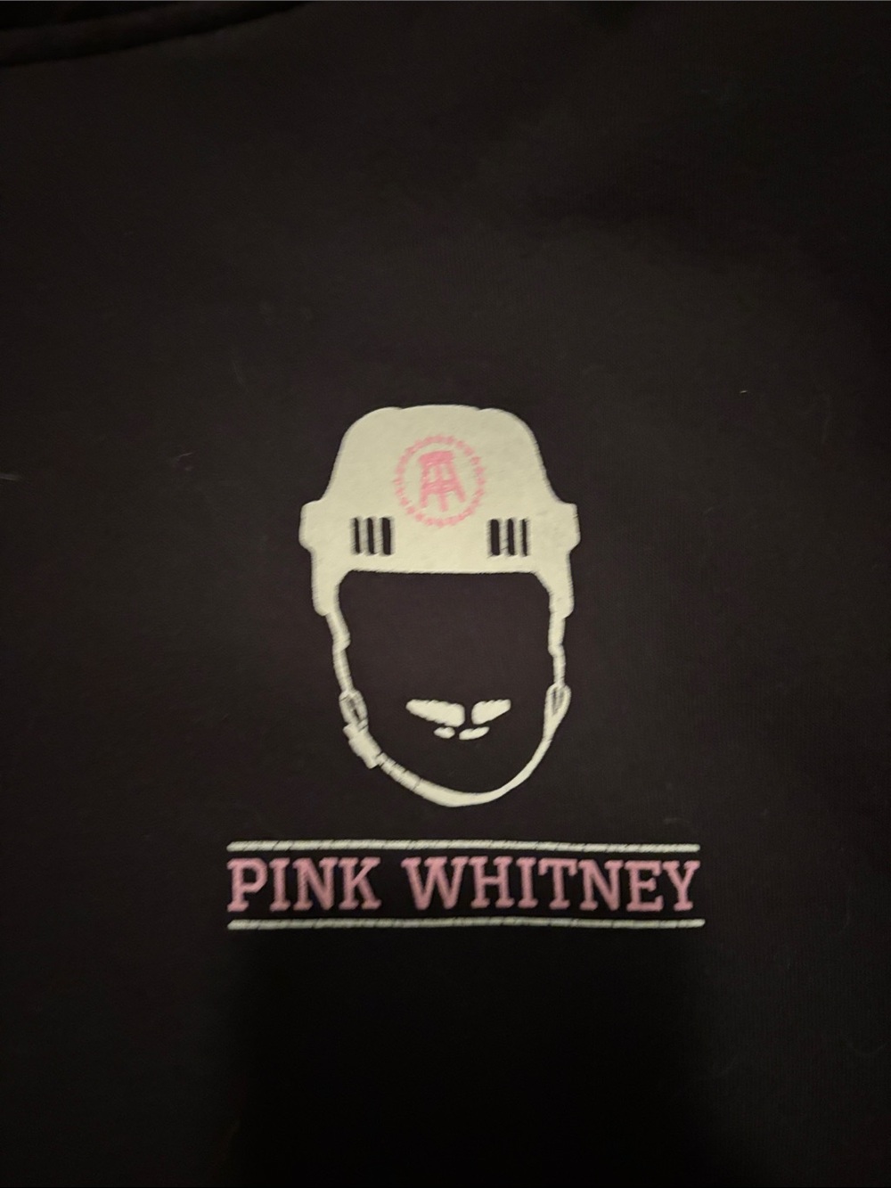 Pink Whitney Black Graphic Sweater